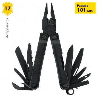 Мультитул LEATHERMAN REBAR BLACK 831563 Мультитул LEATHERMAN REBAR BLACK 831563