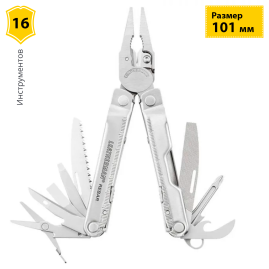 Мультитул LEATHERMAN REBAR KNIFELESS STAINLESS 832303 Мультитул LEATHERMAN REBAR KNIFELESS STAINLESS 832303