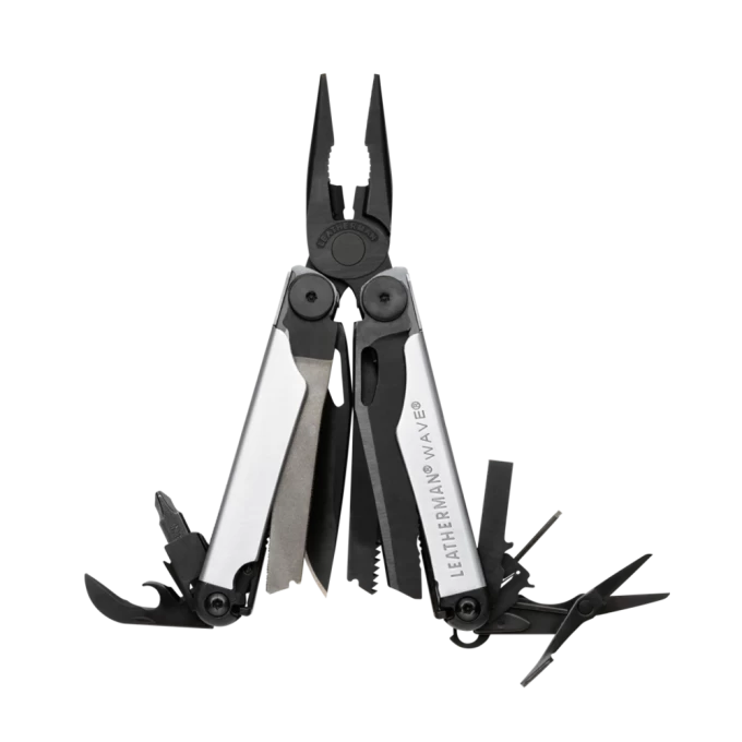 Мультитул LEATHERMAN WAVE BLACK & SILVER с нейлоновым чехлом 832458 Мультитул LEATHERMAN WAVE BLACK & SILVER с нейлоновым чехлом 832458